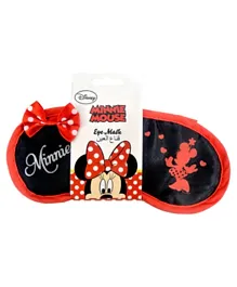 Poplar Linens Minnie Mouse Eye Mask - Red