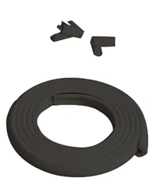B-Safe Corner Protector Roll and Corner Cushion Set - Black