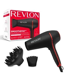 Revlon Smoothstay Coconut Oil Infused Hair Dryer 2000W RVDR5317 - Black