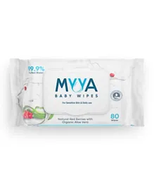 Myya Baby Wipes - 80 Pieces