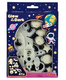 Simba - Glow In Dark Space Sticker Set