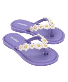 Mini Melissa Spring Flip Flops - Lilac