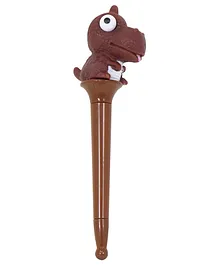 Smily Kiddos Dino Squishy Pen - Brown