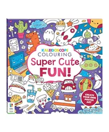 Kaleidoscope Colouring: Super Cute Fun - English