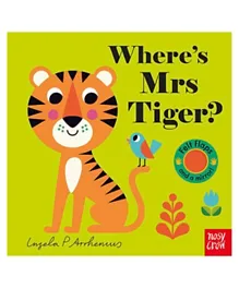 Where's Mrs Tiger Felt Flap Board Book - 12 Pages