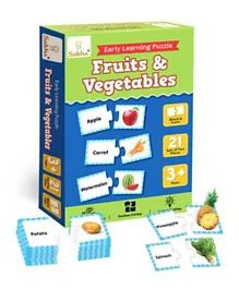 سخا - تركيبة لتعلم الفواكه والخضروات المبكر - 42 قطعة