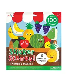 Ooly Sticker Scenes! - Farmer's Market