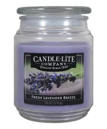 Candle Lite Everyday Essential Terrace Jar Fresh Lavendar Breeze - 510g