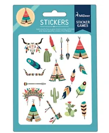Mideer Colourful Stickers - American Indian