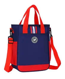 Eazy Kids Ergonomic Multipurpose School/Lunch Bag - Blue