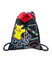 Pokémon Colorful Rucksack Drawstring Bag - 17 Inches