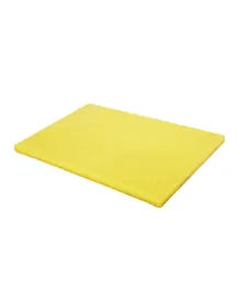 Kitchen Master Plastic Cutting Board - Yellow