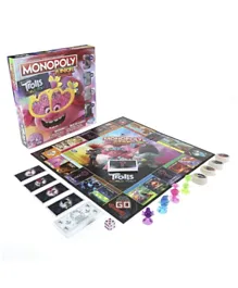 Monopoly Junior Trolls Edition Game - 2 to 4 Players