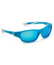 Koolsun Sports Kids Sunglasses - Blue &  White