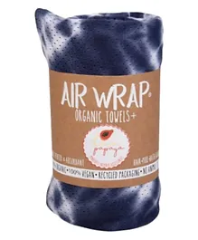 Woombie Air Wrap Organic Towels - Navy Blue