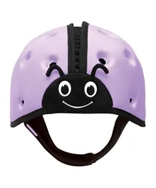 SafeheadBABY Soft Protective Headgear Ladybird - Purple