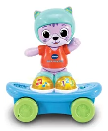 VTech Skate Along Kitty Musical Interactive Baby Toy - Multicolor