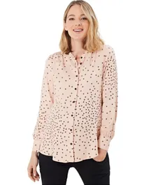 Mums & Bumps - Isabella Oliver Maternity Top - Peach