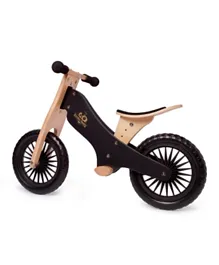 Kinderfeets Toddler Balance Bike & Helmet - Black