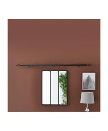 HomeBox Emily Adjustable Curtain Rod - 120-210 cms