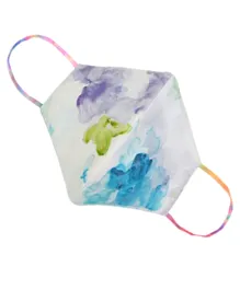 ProMax Wild Flowers 3 Layered Reusable Face Mask - Multicolour
