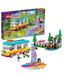 LEGO Friends Forest Camper Van & Sailboat Set 41681 - 487 Pieces