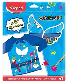 Maped Color Peps Super Hero Painting Apron - Blue