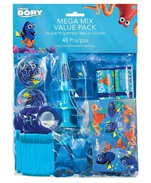 Party Centre Finding Dory Mega Mix Value Pack - 48 Pieces