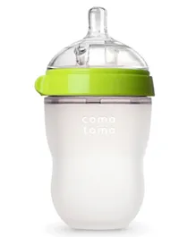 Comotomo Silicone Natural Feel Baby Bottle Green - 250 ml