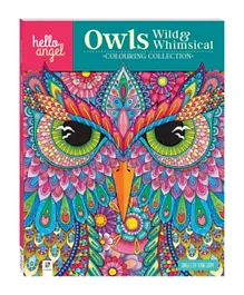 Hello Angel: Owls Wild & Whimsical - English