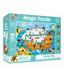 Galt Toys Pirate Ship Magic Puzzle Set - 50 Pieces