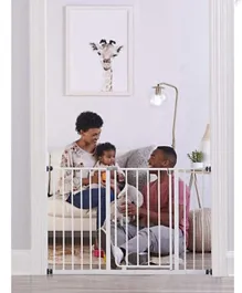 Regalo Easy Open Baby Gate 1185 DS - White