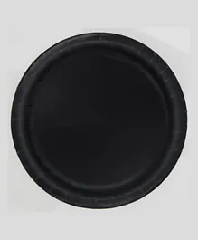Unique Plates Black - Pack of 16