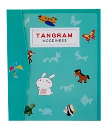 Uniqoo Magnetic Tangram Educational Toys - 7 Pieces
