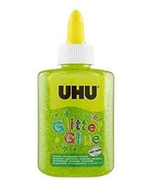 UHU Glitter Glue Green Bottle - 88.5ml