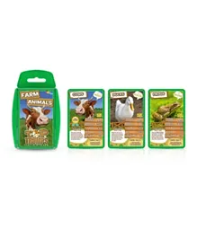 Winning Moves Toptrumps Farm Animals Card Board Game