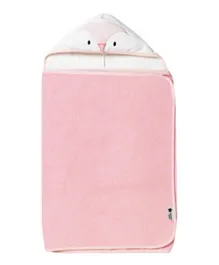 Tommee Tippee Splashtime Hug ‘N’ Dry Hooded Towel 6-48 months - Pink