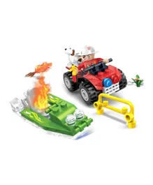 Banbao Fire Series: Fire Jeep - 212 Pieces