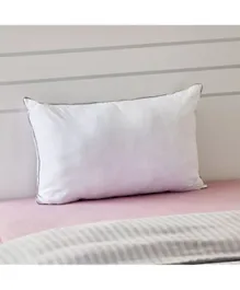 HomeBox Jonas Plain Antibacterial Kids' Pillow - White