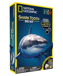 National Geographic Shark Teeth Dig Kit - Multicolor