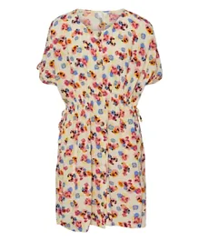 ليتل بيسز فستان مطبوع بالكامل - متعدد الألوان