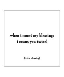 Quotable Magnets - Count My Blessings