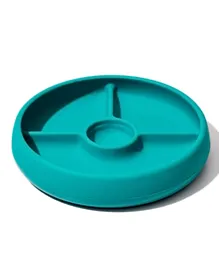 Oxo Tot Silicone Divided Plate - Teal