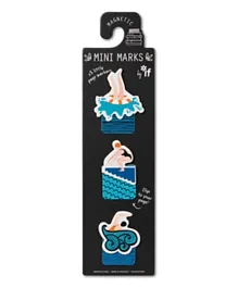 IF Magnetic Mini Marks Swimmers Bookmark, Quality Detail, Perfect Fit, Strong Magnets, Gift for Book Lovers, Age 5 Years+