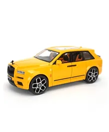 Rolls Royce Phantom VII 1:20 Die Cast Model Car - Yellow
