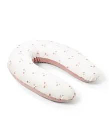Doomoo Buddy Nursing Pillow - White & Pink