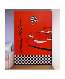 Disney Cars Lightning McQueen Wardrobe Closet for Kids/Teen - Red