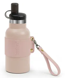 Haakaa Easy Carry Insulated Water Bottle Blush + Mandarin - 350mL