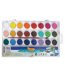 Jovi Watercolor + 3 Number Paint Brush - Multicolour