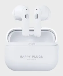 Happy Plugs Hope True Wireless Headphones - White